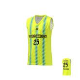 Basketball Jersey Flash - Neon Yellow